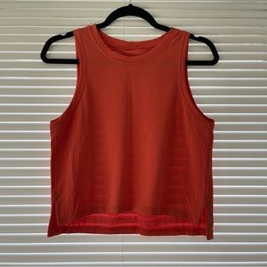 Lululemon Train To Be Tank Sunset